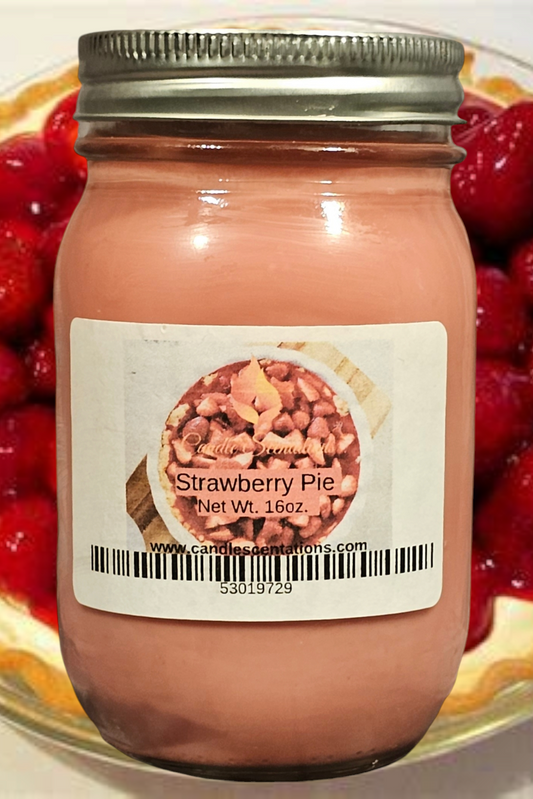 Strawberry Pie 16oz. Candle