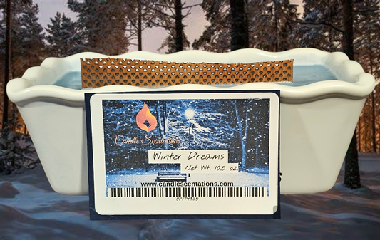 Winter Dreams 10.5oz. Candle with crackle wick
