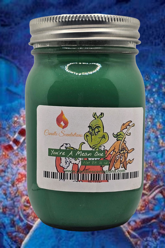 You're A Mean One 16oz. Candle