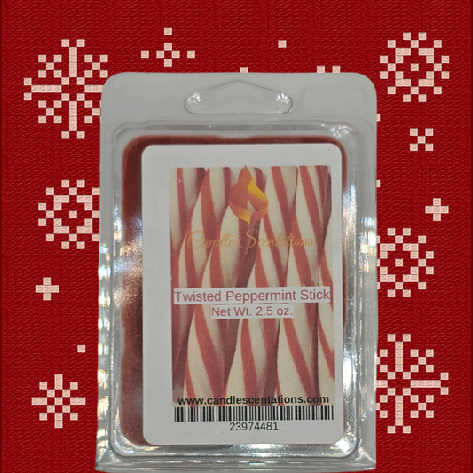 Twisted Peppermint Sticks 2.5oz. Wax Melt