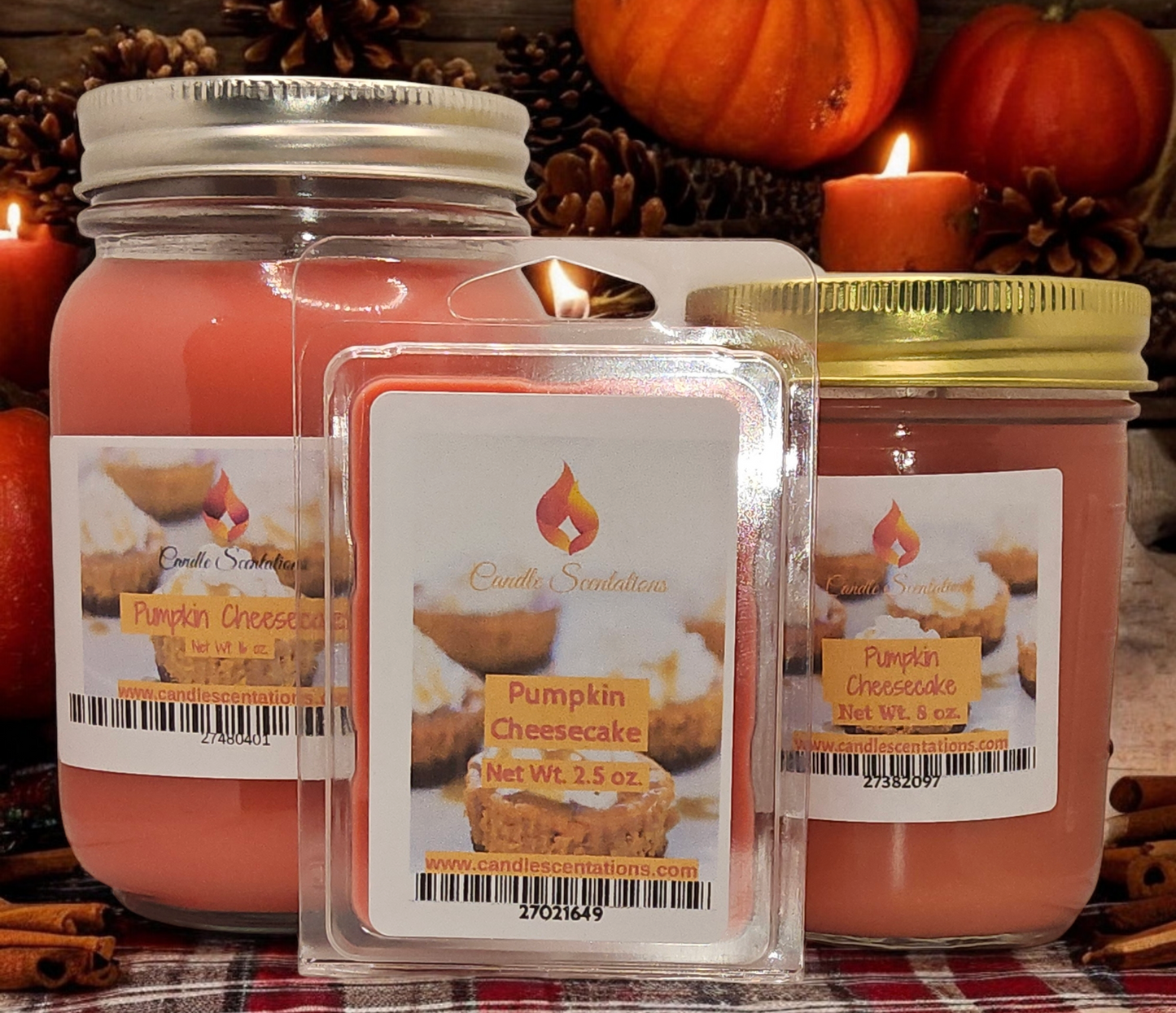 Pumpkin Cheesecake 16 oz. Candle