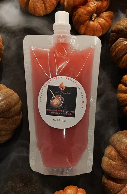 Caramel Candy Apple 8 oz. Squeezable Wax Melt