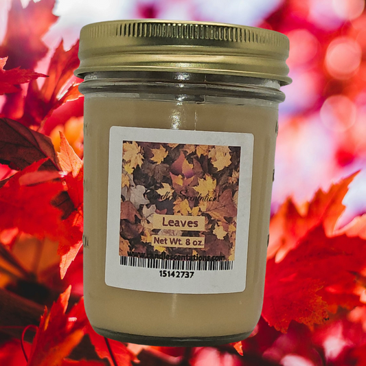 Leaves 8 oz. Candle
