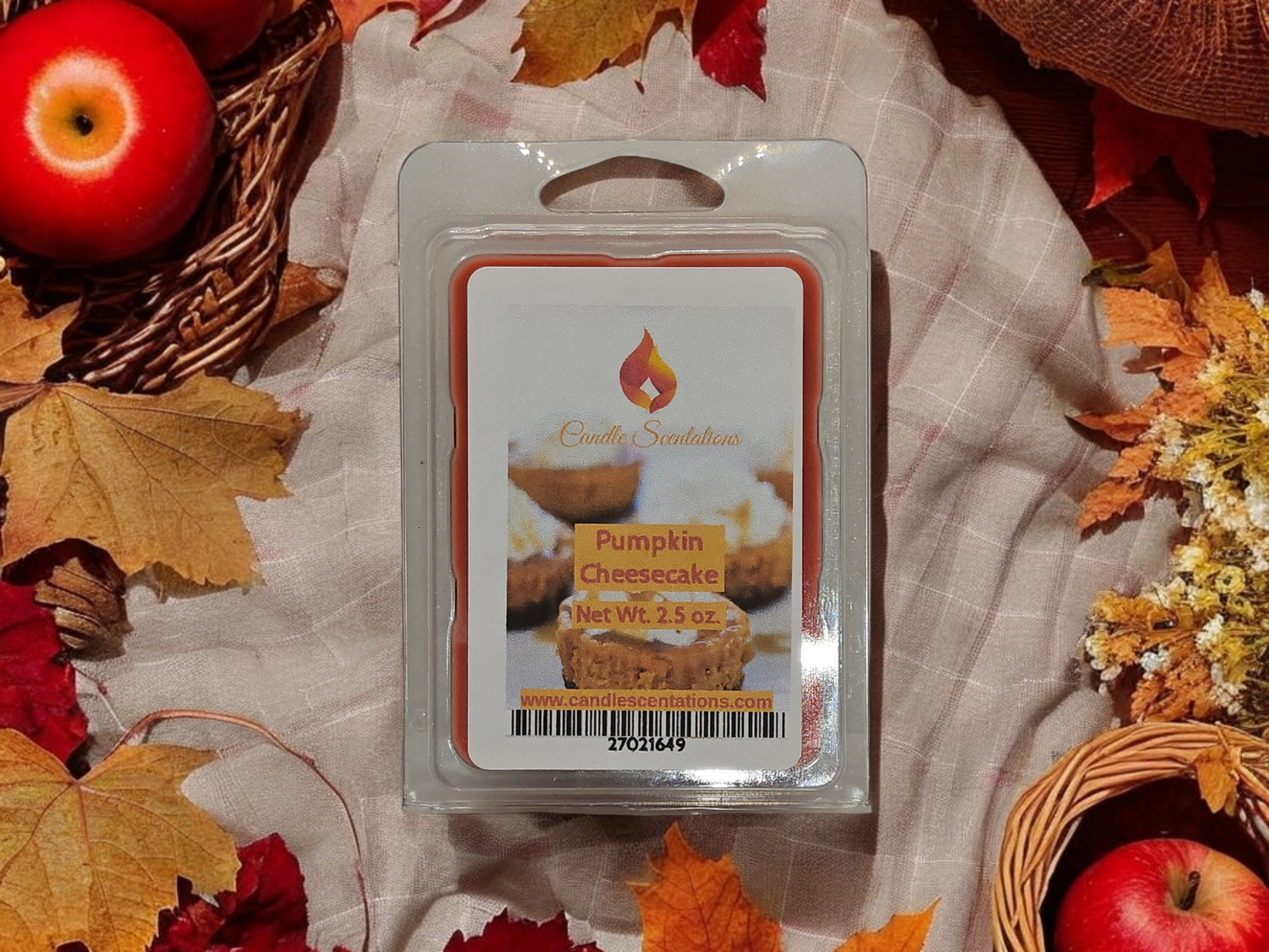Pumpkin Cheesecake2.5 oz. Wax Melt