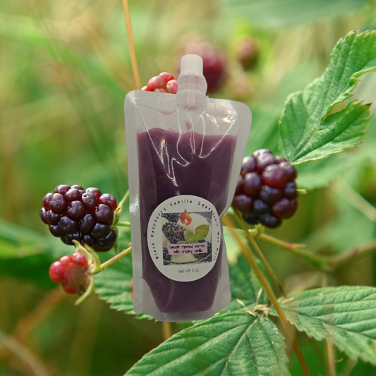 Black Raspberry Vanilla Squeezable Wax Melt 8 oz.