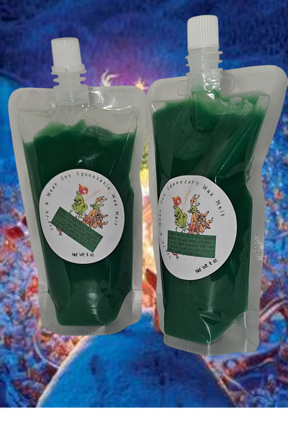 You're a Mean One 8 oz. Squeezable Wax Melt