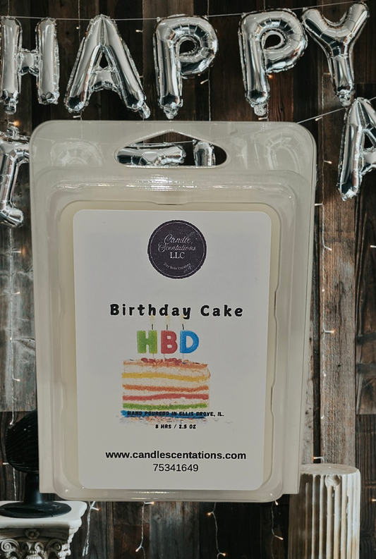 Birthday Cake 2.5oz. Wax Melt