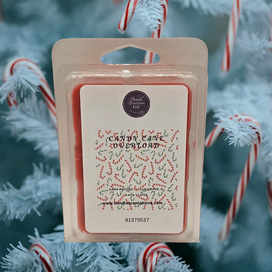 Candy Cane Overload 2.5oz Wax Melt