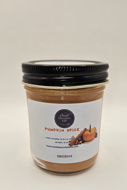 Pumpkin spice 8 oz. Candle