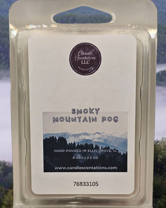 Smoky Mountain Fog 2.5oz. Wax Melt