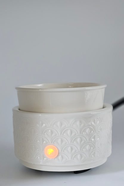 White Wax Warmer