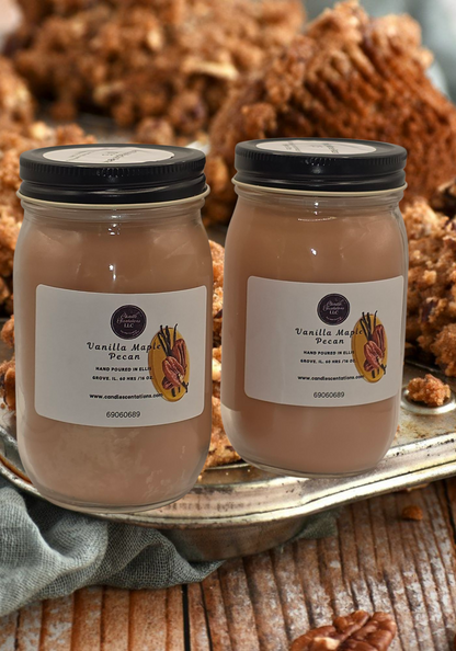 Vanilla Maple Pecan 16 oz. Candle
