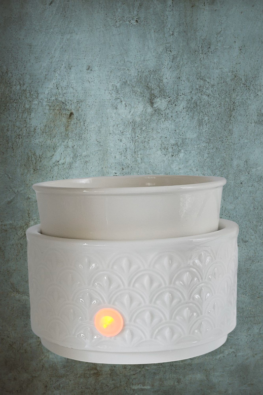 White Wax Warmer