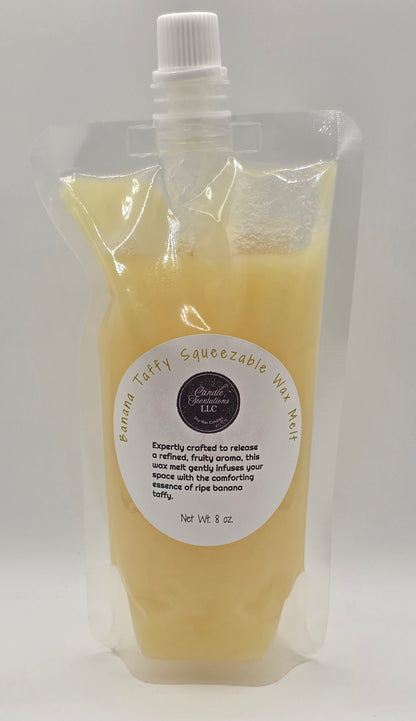 Banana Taffy 8 oz. Squeezable Wax Melt