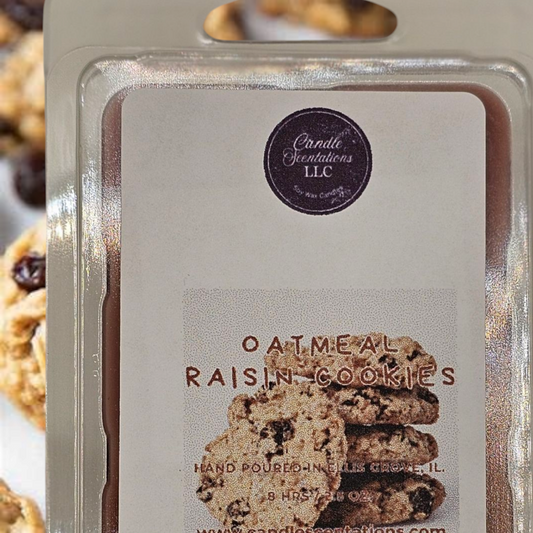 Oatmeal Raisin Cookie 2.5oz. Wax Melt