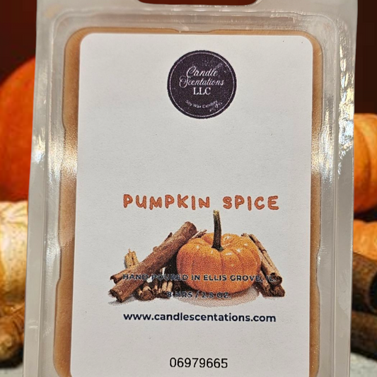 Pumpkin Spice 2.5 oz. Wax Melt