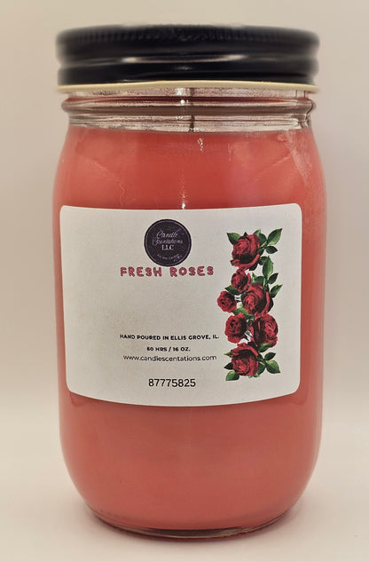 Fresh Roses 16oz. Candle