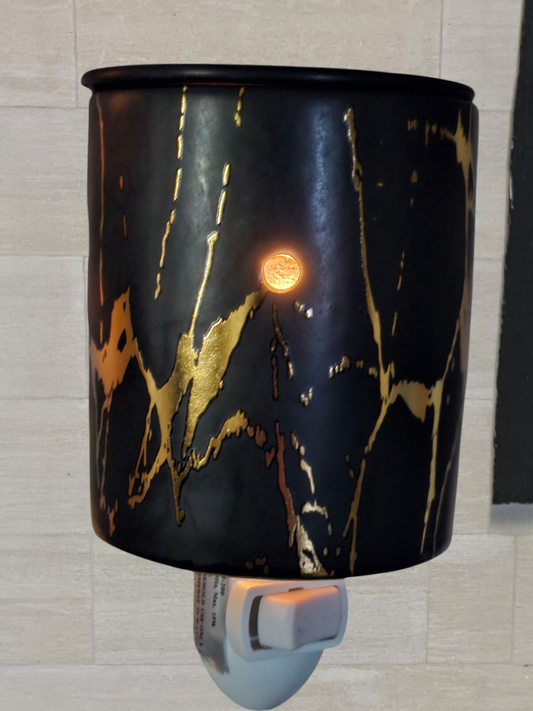 Black & Gold Plug-in Warmer