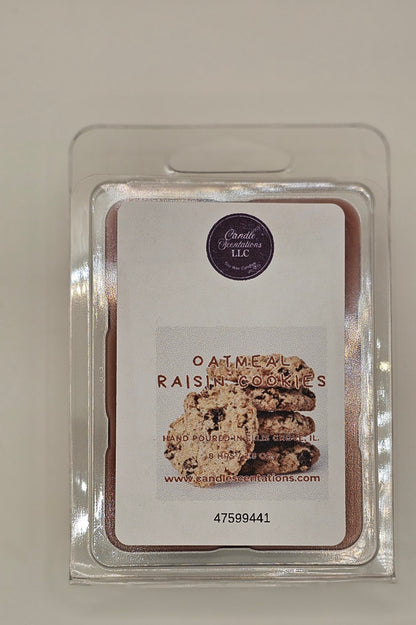 Oatmeal Raisin Cookie 2.5oz. Wax Melt