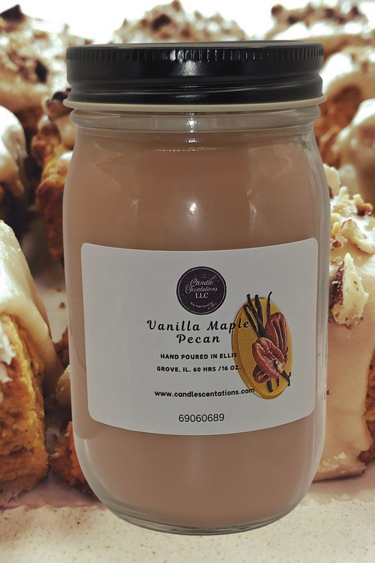 Vanilla Maple Pecan 16 oz. Candle