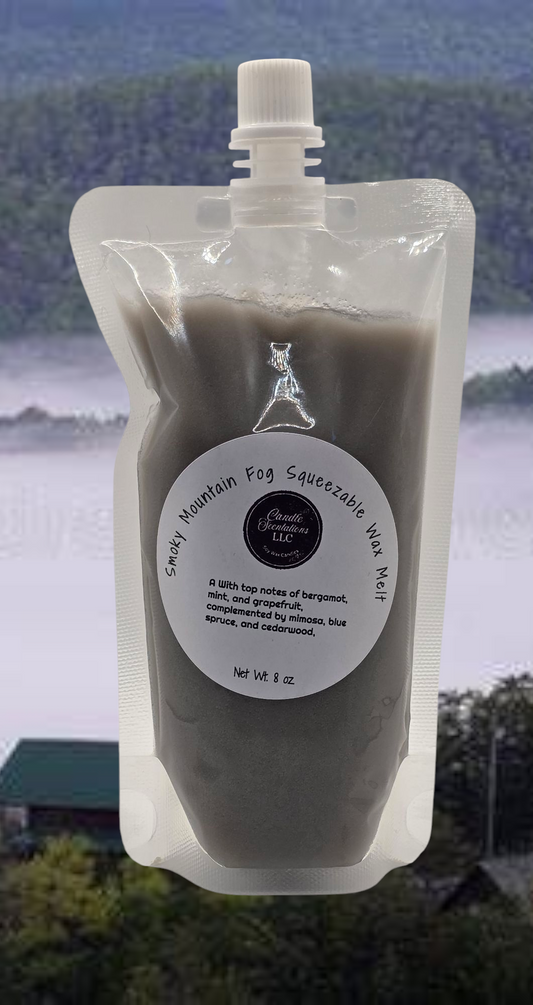 Smoky Mountain Fog Squeezable Wax Melt 8 oz.