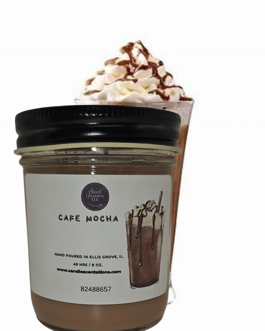 Cafe Mocha 8 oz. Candle