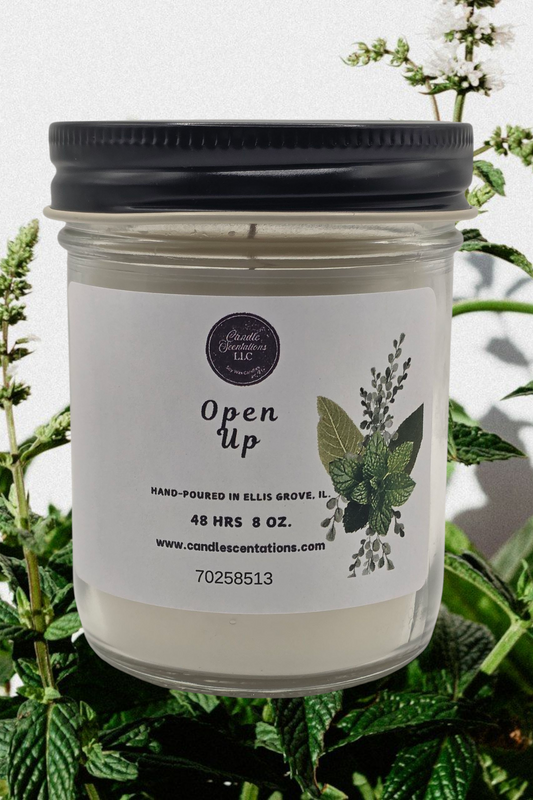 Open up 8 oz. Candle