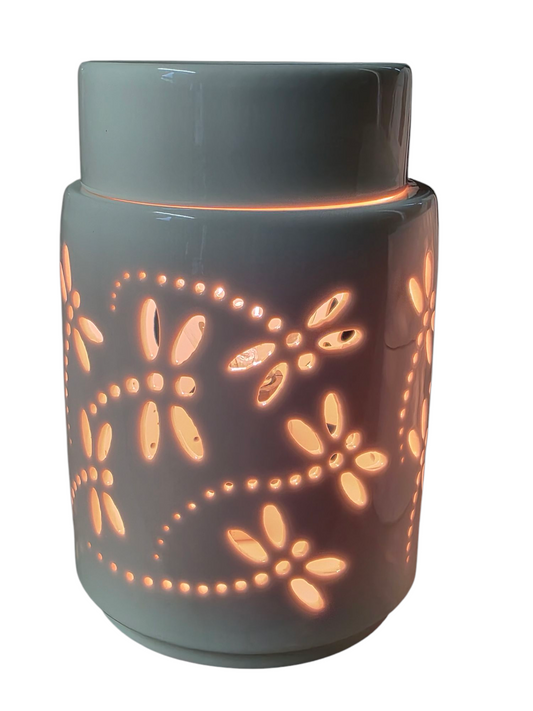 White Dragonfly  Wax Warmer